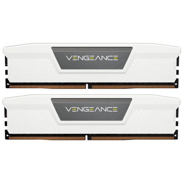 Memoria RAM Corsair Vengeance DDR5 32GB (2x16GB) 6400MHz Blanco (CMK32GX5M2B6400C32W)