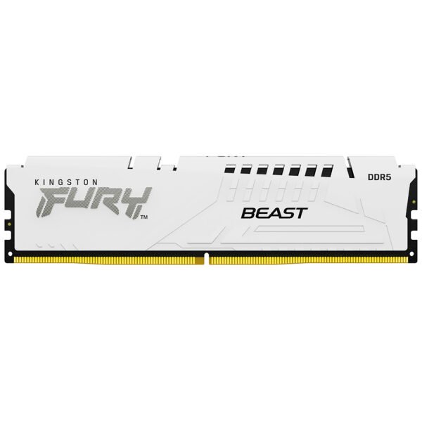 MEM DDR5 16GB 6000MHZ KINGSTON FURY BEAST BRANCO KF560C36BWE2-16