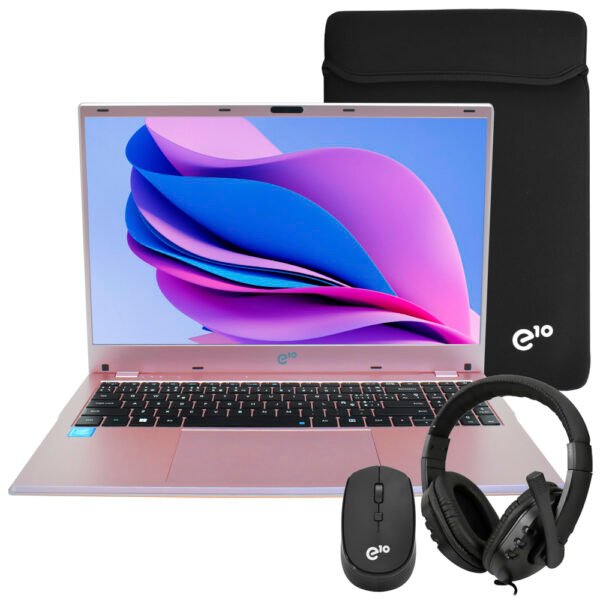 Notebook Acer Gadget E10 Etbook Sep CWI629 Intel Celeron N4020 Pantalla Full HD 15.6" 8GB RAM 128GB SSD Windows 11 - Rose (Portugués   Español)