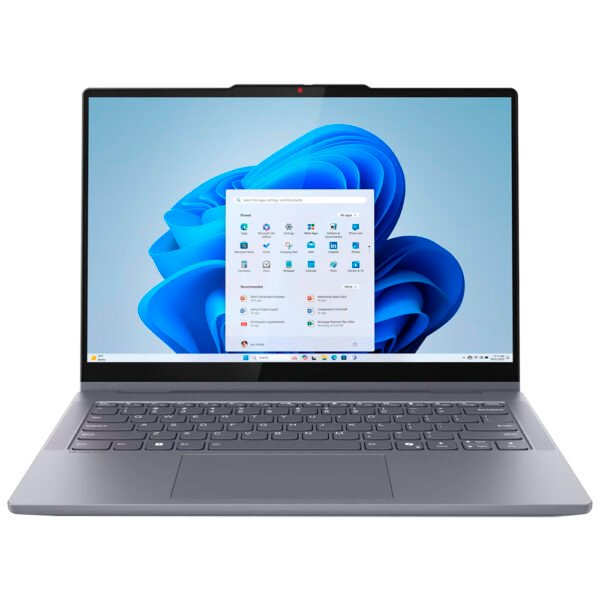 Notebook Lenovo IdeaPad 5 2-EN-1 14IAL10 Intel Core Ultra 5 225U Pantalla Touch WUXGA 14.0" 8GB RAM 512GB SSD Windows 11 Home - Luna Gris (Inglés)