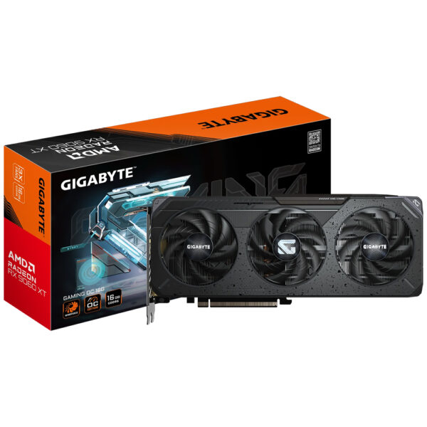 Tarjeta Gráfica GIGABYTE Gaming OC Wf 16 GB Radeon RX 9060 XT GDDR6-GV-R9 060XTGAMING OC-16GD