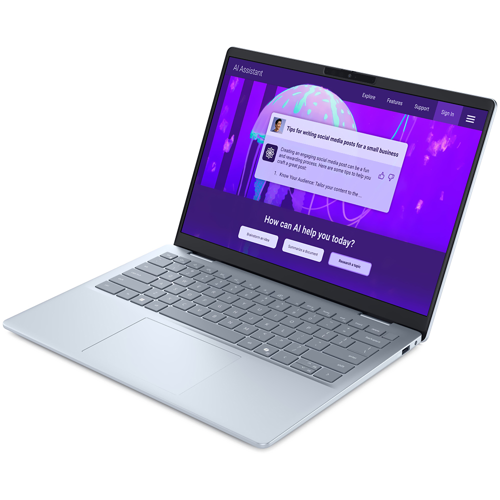 Notebook Dell 14 Plus LDB14250-7711BLU-PUS Intel Core Ultra 7 258V Pantalla 2.5K 14" 32GB de RAM 1TB SSD Win11Home