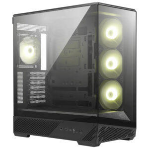 Gabinete Gamer MSI Mag Pano 130R PZ Mid Tower 4 Cooler ARGB Negro