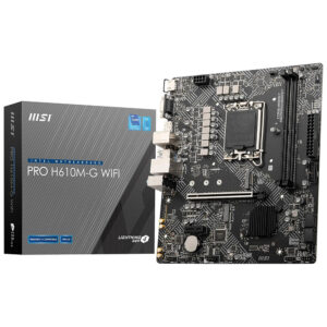 Placa Madre MSI Pro H610M-G Wi-Fi Socket LGA 1700 DDR5