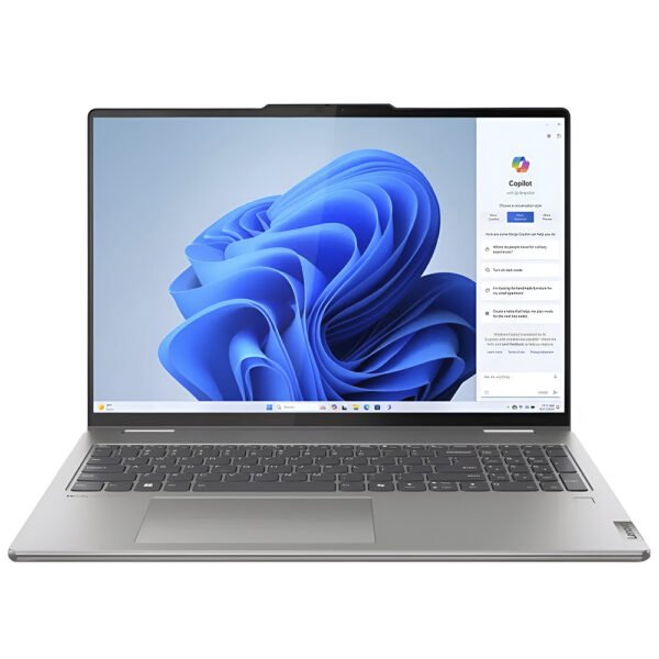 Notebook Lenovo Yoga 7 2-IN-1 16AHP9 AMD Ryzen 7 8840HS Pantalla Touch WUXGA 16.0" 16GB RAM 512GB SSD Windows 11 Home - Arctic Gris (Inglés) (83DM0006US)