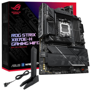 Placa Madre ASUS ROG Strix X870E-H Gaming Wi-Fi 7 Socket AM5 DDR5