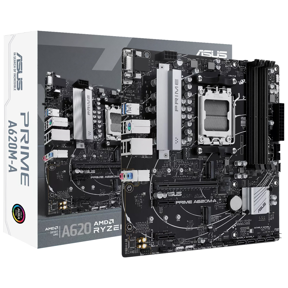 Placa Madre ASUS Prime A620AM-A Socket AM5 DDR7