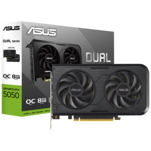 Placa de Video ASUS Dual OC 8GB GeForce RTX5050 8GB GDDR6 - DUAL-RTX5050-O8G