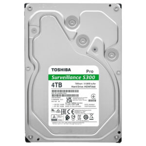 HDD SATA3 4TB TOSHIBA S300 PRO SURVEILLANCE 7200RPM 512MB HDDWTA40UZSVAR