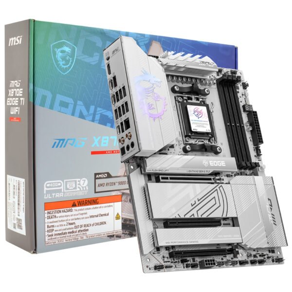 Placa Madre MSI Mpg X870E Edge Ti WI-FI Socket AM5 DDR5