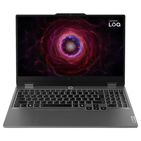 Notebook Gamer Lenovo Loq 15ARP9 AMD Ryzen 5 7235HS Pantalla Full HD 15.6" 16GB RAM 512GB SSD Windows 11 Home GeForce RTX4050 6GB-LUNA Gris (Inglés) (83JC00LYUS)