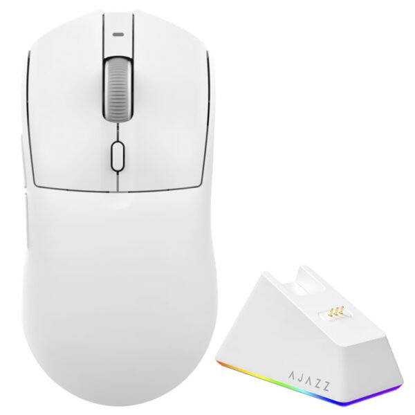 Mouse Gamer Ajazz AJ139 V2 MC Nacodexx Wireless - Blanco 985584