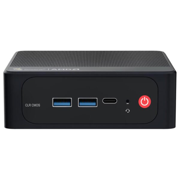Mini PC BEELINK SER5 MAX AMD RYZEN 7 6800U de 2.7GHZ / 24GB de RAM / 500GB SSD / WIN11PRO - Negro
