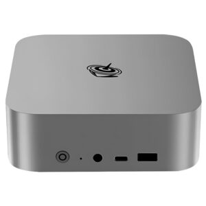 Mini PC Beelink SER9 Max AMD Ryzen 7 H 255 Pantalla de 3.3GHz 64GB de RAM 1TB SSD Win11Pro - Space Gris