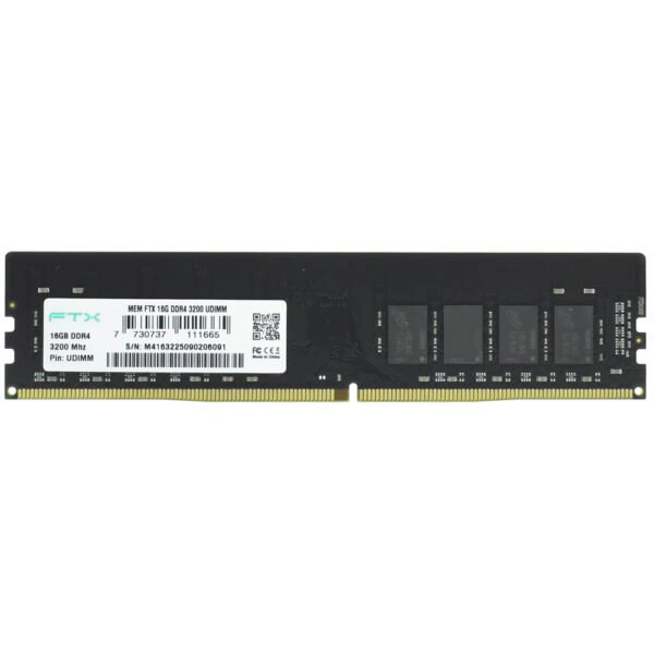 Memoria RAM FTX DDR4 32GB 3200MHZ 111672