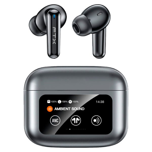 Auricular Ftx E56L-GY ANC TWS Bluetooth - Gris