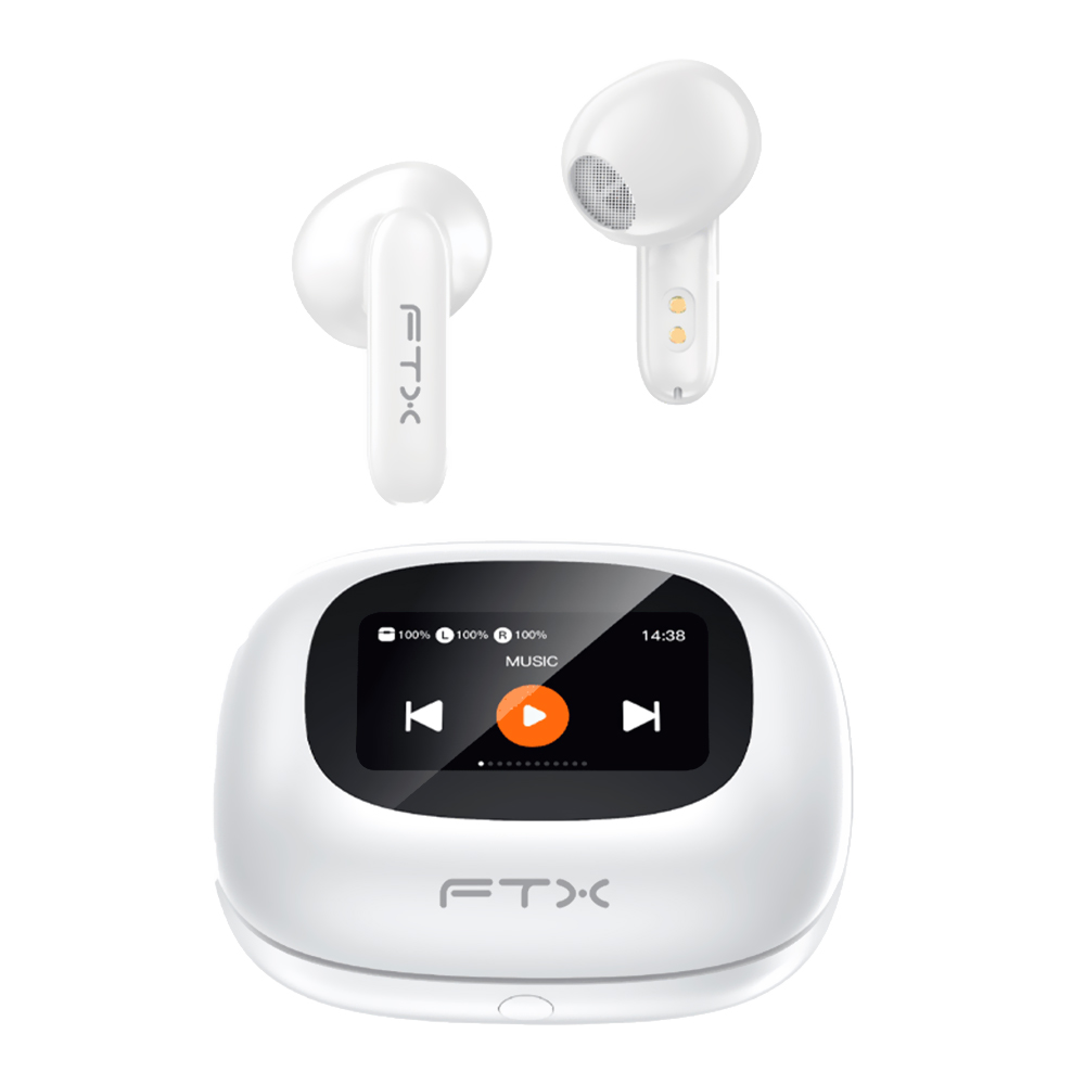 Auricular FTX E97L-WH TWS Bluetooth - Blanco