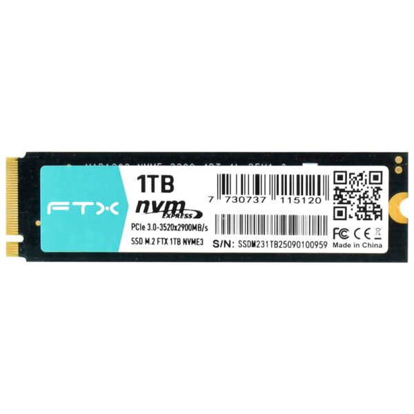 SSD FTX M.2 1TB NVMe - FTX-1TB