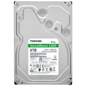 HDD Toshiba 6TB S300 Pro Surveillance 3.5" SATA 3 7200RPM HDDWTA60UZSVA