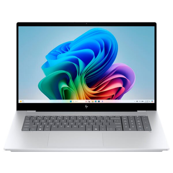 Notebook HP Omnibook X AI 17-DD0013DX Intel Core 7 256V Pantalla Touch Full HD 17.3" 16GB RAM 1Tb SSD Windows 11 Home - Plata (Inglés)