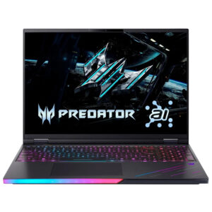 Notebook Gamer Acer Predator Helios 16 AI PH16-73-97S5 Intel Core Ultra 9 275HX Pantalla OLED 16" 32GB de RAM 2TB SSD Win11Home GeForce RTX5090 24GB