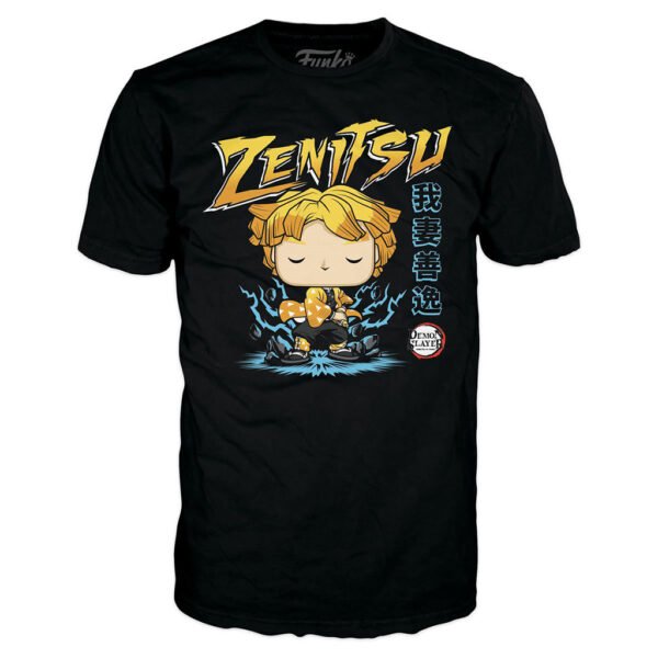 Camiseta Funko Tees Demon Slayer: Kimetsu No Yaiba: Zenitsu - Tamaño Xl