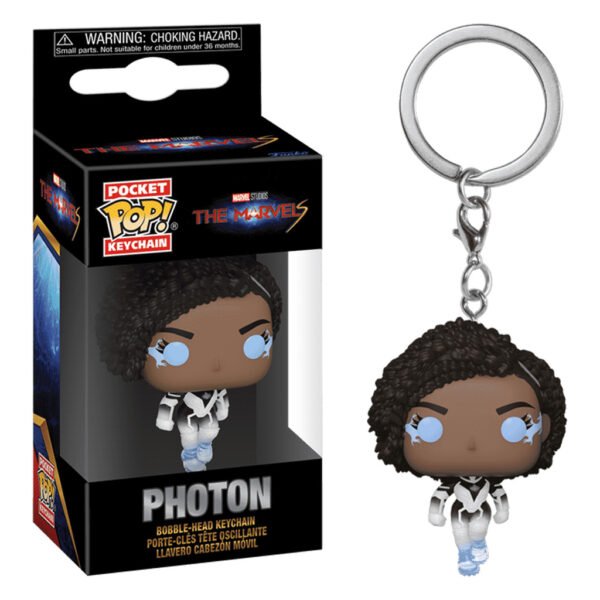 Llavero Funko Pop Keychain Marvel The Marvels - Photon (67590)