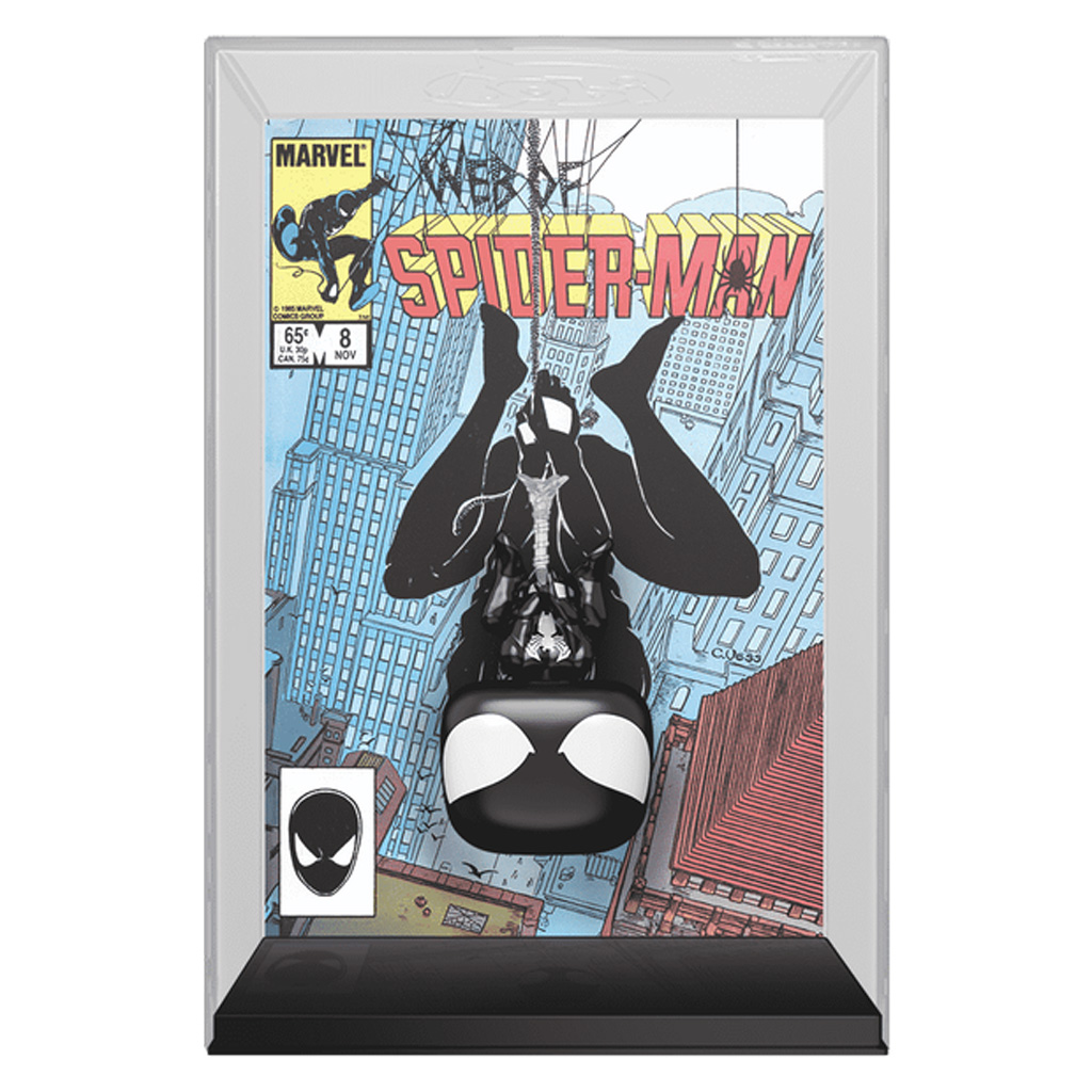 Funko Pop Comic Covers Spider-man Exclusive - Black Suit Spider-man 71 (85340)