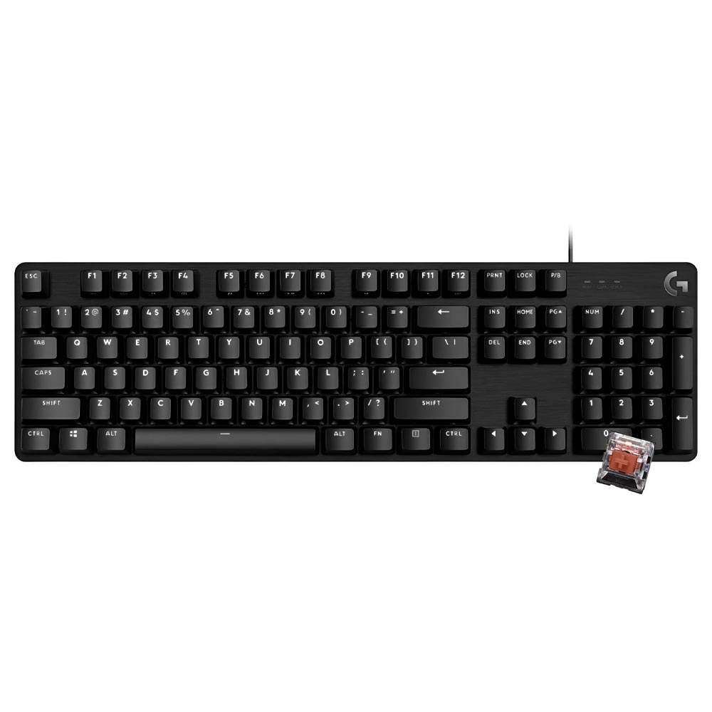 Teclado Gamer Mecánico Logitech G413 SE USB Brown Inglés Negro (920-010433)