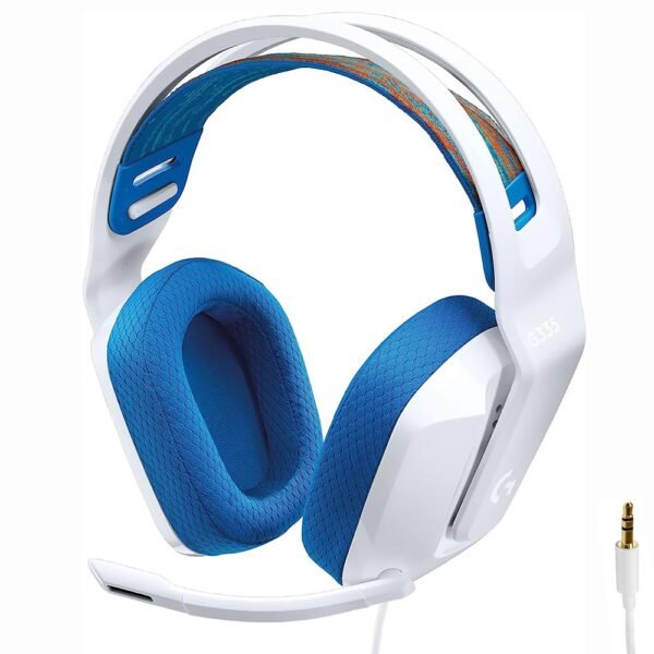Auricular Gamer Logitech G335 Keep Con Cable Blanco Azul (981-001017)