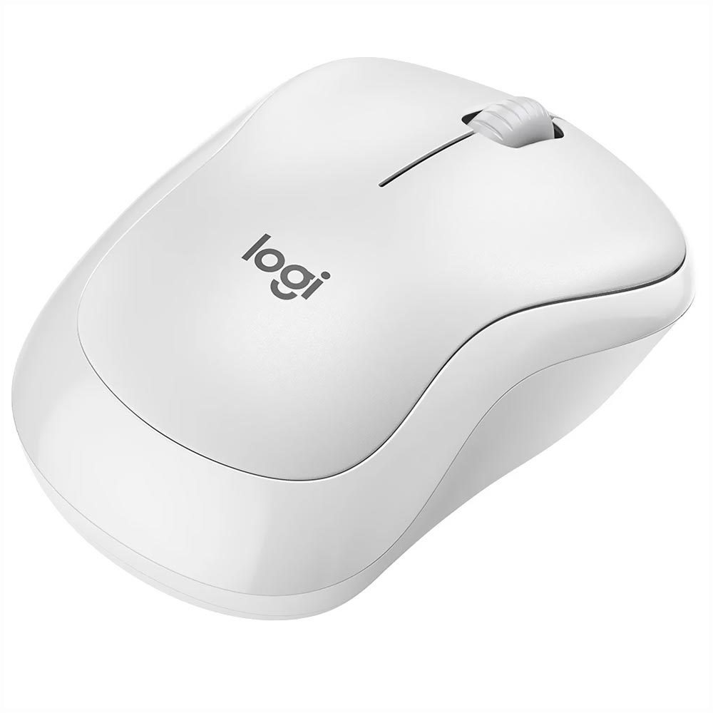 Mouse Logitech M240 Silent Bluetooth Blanco (910-007116)