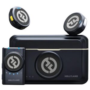 Micrófono Hollyland Lark M2 Lavalier DUO Inalámbrico - Shine Charcoal