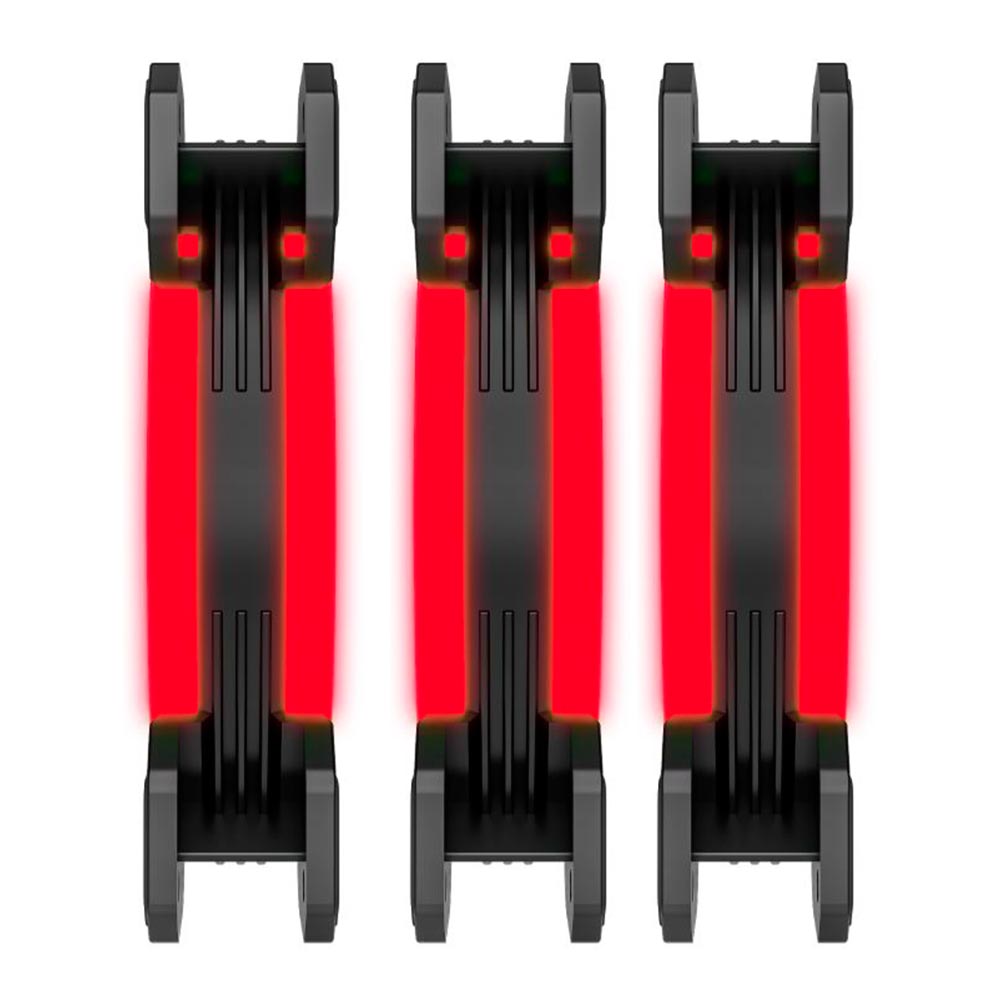 Cooler para Gabinete DARKFLASH DR12 PWM Aura Spectrum 12x12 ARGB Kit con 3