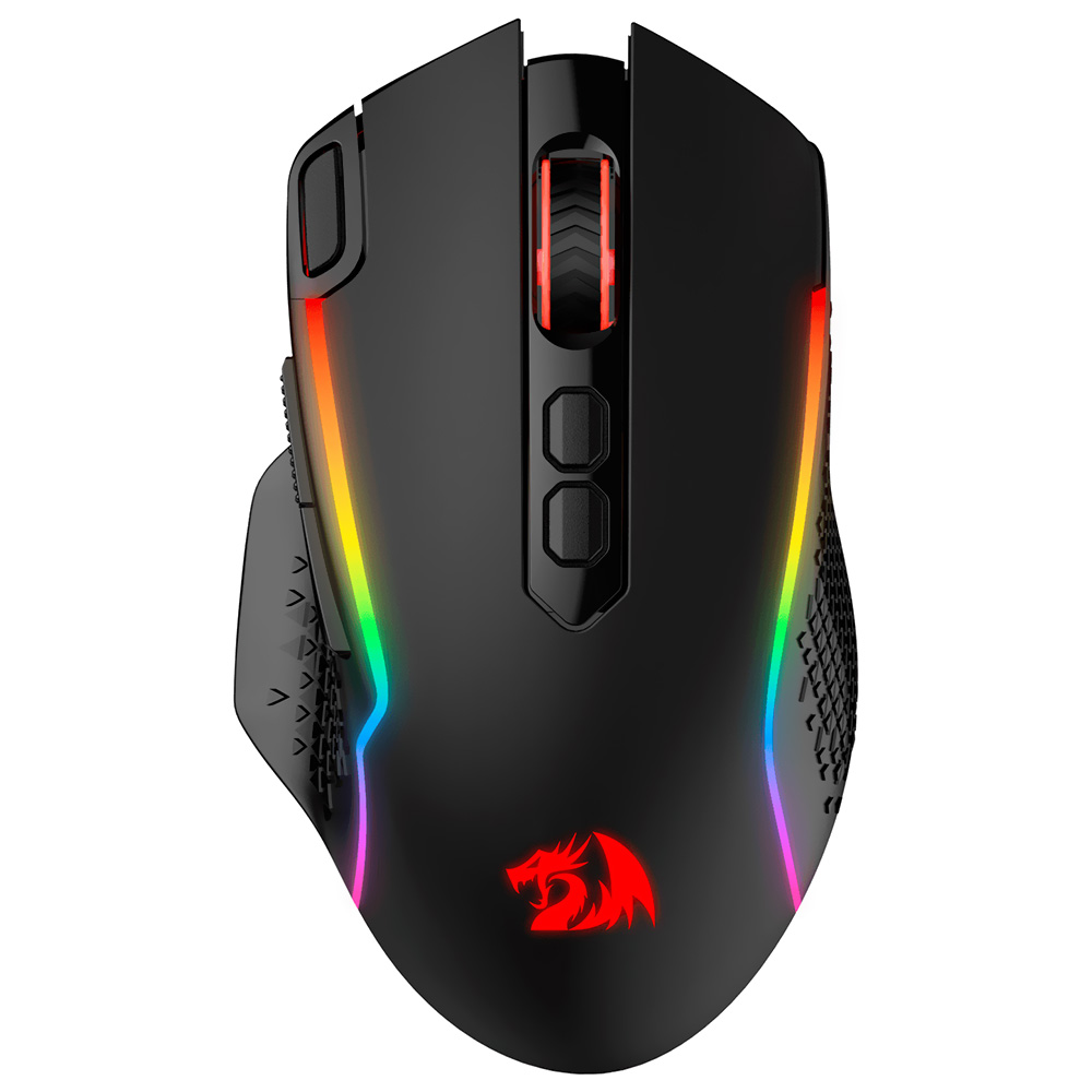 Mouse Gamer Redragon M810RGB - PRO Taipan PRO Wireless - Negro