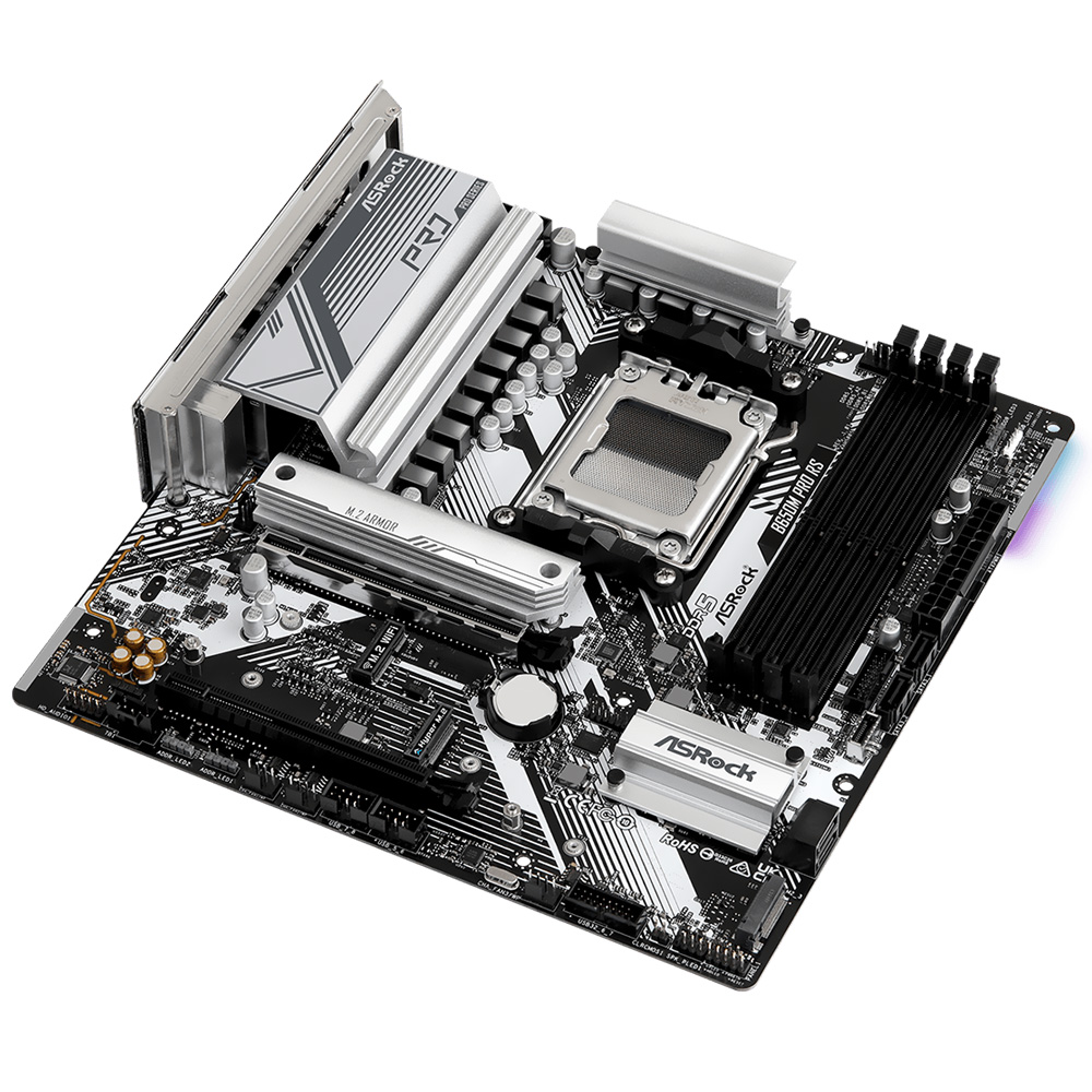 Placa Madre ASRock B650M Pro RS Socket AM5 DDR5