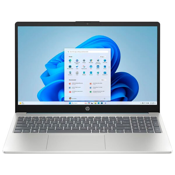 Notebook HP 15-FD0154WM Intel Core Ultra 5 125H Pantalla Touch Full HD 15.6" 8GB RAM 512GB SSD Windows 11 Home - Plata (Inglés)