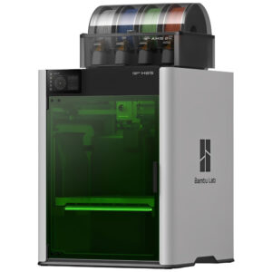 Impresora 3D Bambu Lab H2S EU PF003-L+SA007 Laser Full Combo AMS 2 Pro Multi Color 220V Gris