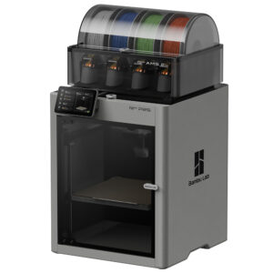 Impresora 3D Bambu Lab P2S PF004-U+SA007 Combo AMS Multi Color 220V Gris