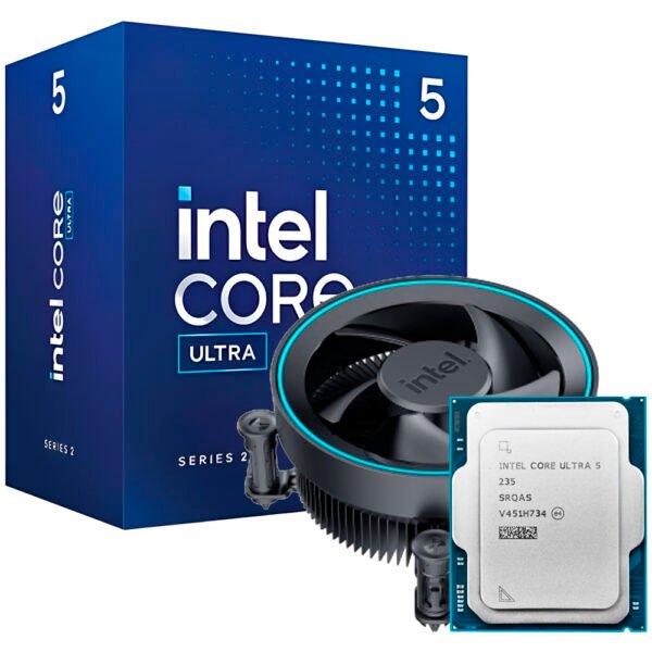 Procesador INTEL CORE ULTRA 5 235 Socket LGA 1851 24MB
