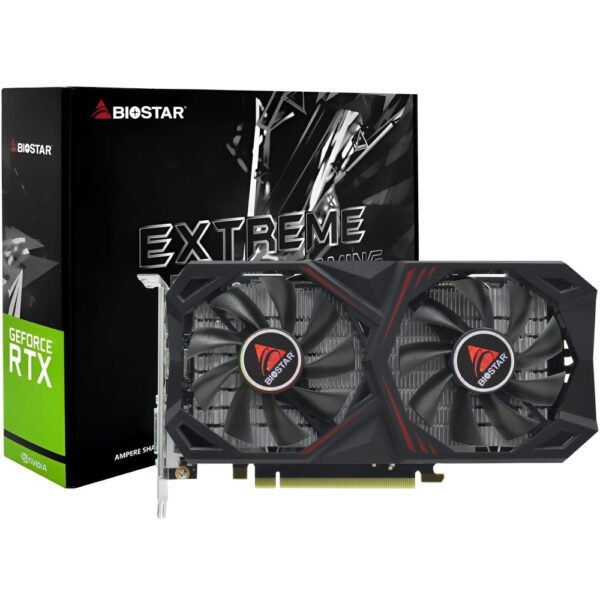Tarjeta Gráfica BIOSTAR SUPER Extreme Gaming 4 GB GeForce RTX 2060 GDDR6-VN2066RF82