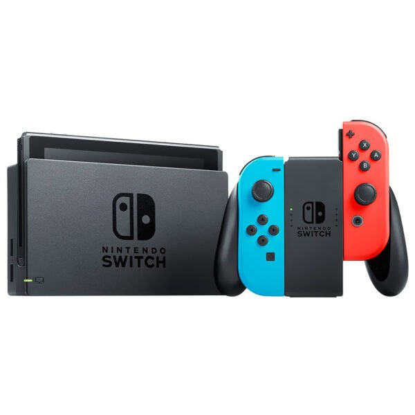Consola Nintendo Switch OLED 64Gb Azul Rojo Neón (Heg-S-Kabaa) (Asi)