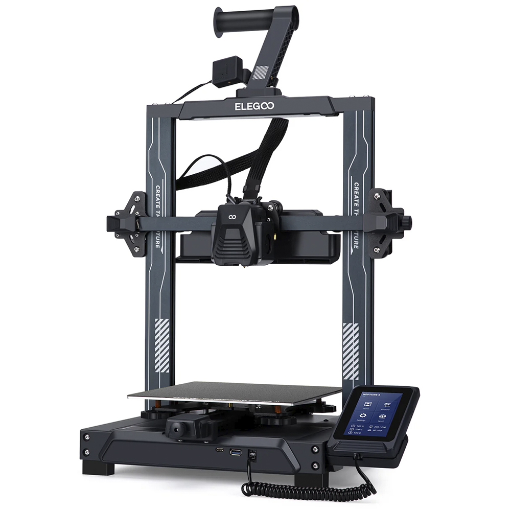 Impresora 3D Elegoo Neptune 4 500MM Bivolt - Gris