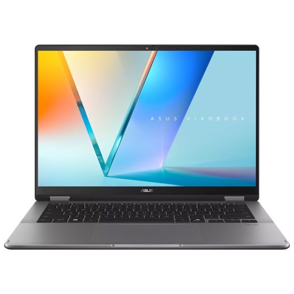 Notebook Asus Vivobook 14 Flip TP3407SA-DS74T Intel Core Ultra 7 256V Pantalla Touch OLED WUXGA 14.0" 16GB RAM 1Tb SSD Windows 11 Home - Matte Gris (Inglés)