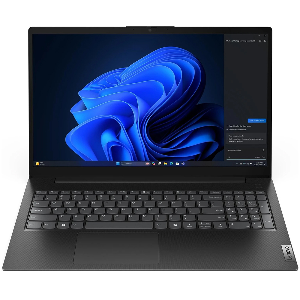 Notebook Lenovo V15 G5 Irl Intel Core 7 240H Pantalla Full HD 15.6" 16GB RAM 1Tb SSD Windows 11 Home - Negro Inglés) (83HFA08GUS)