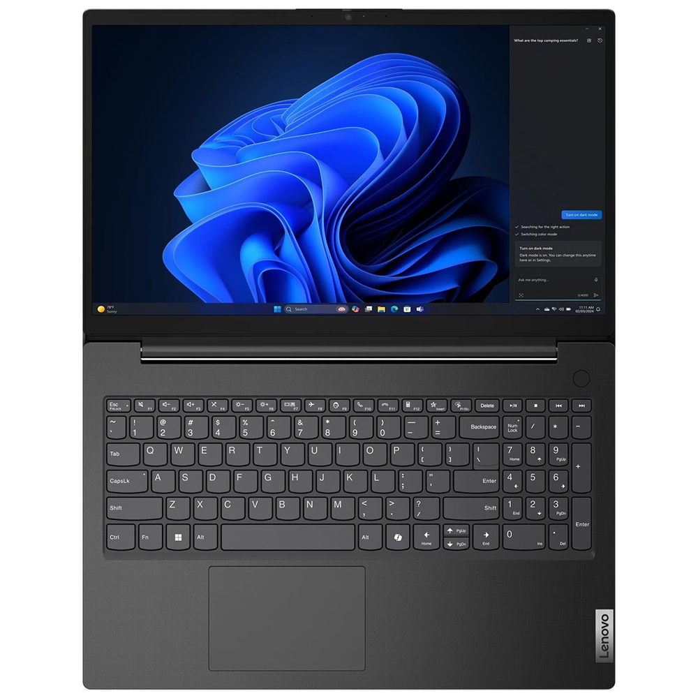 Notebook Lenovo V15 G5 Irl Intel Core 7 240H Pantalla Full HD 15.6" 16GB RAM 1Tb SSD Windows 11 Home - Negro Inglés) (83HFA08GUS)