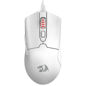 Mouse Gamer Redragon M995W Fyzu USB - Blanco
