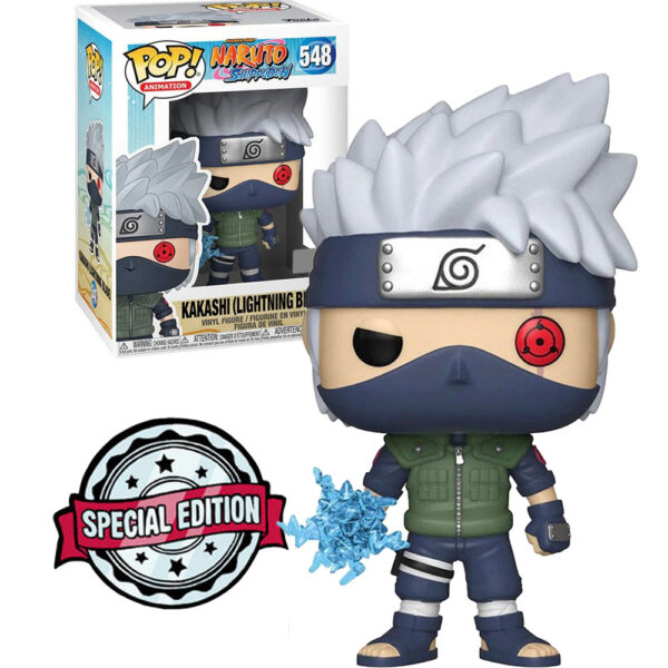 Funko Pop Naruto Shippuden Kakashi with Lightning Blade 548