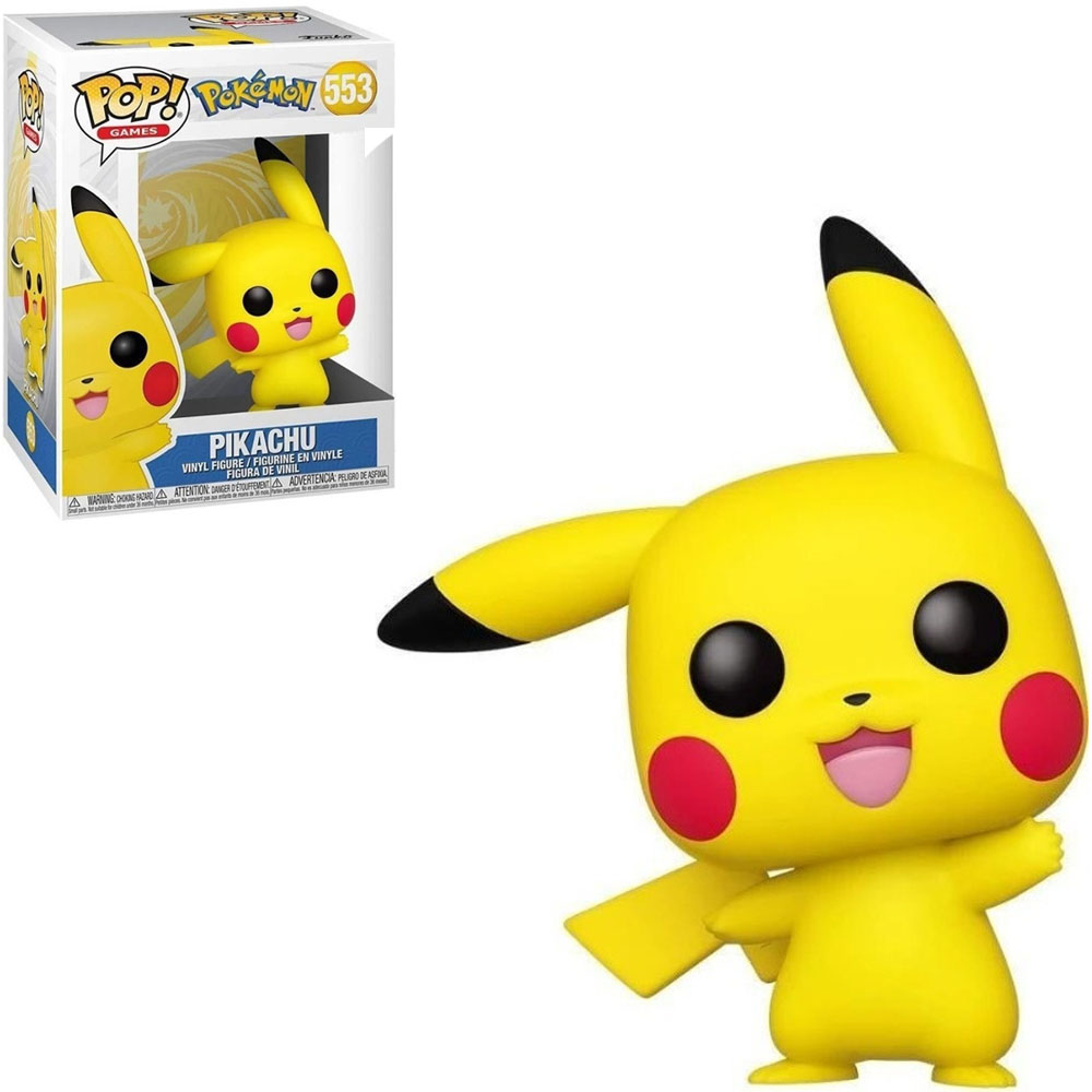 Funko Pop Games Pokémon - Pikachu 553 (waving)