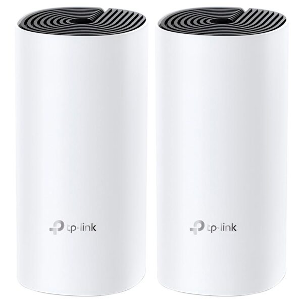 Router TP-LINK Deco M4 Whole Home Mesh WI-FI AC1200 Doble Banda 2.4GHZ 5GHZ-BLANCO (KIT CON 2)