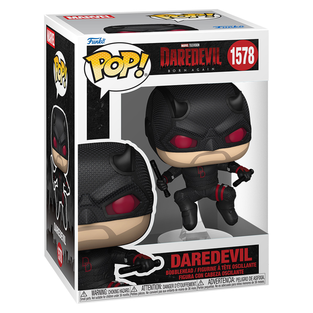 Funko Pop Marvel Daredevil Born Again - Daredevil 1578 (black Suit)